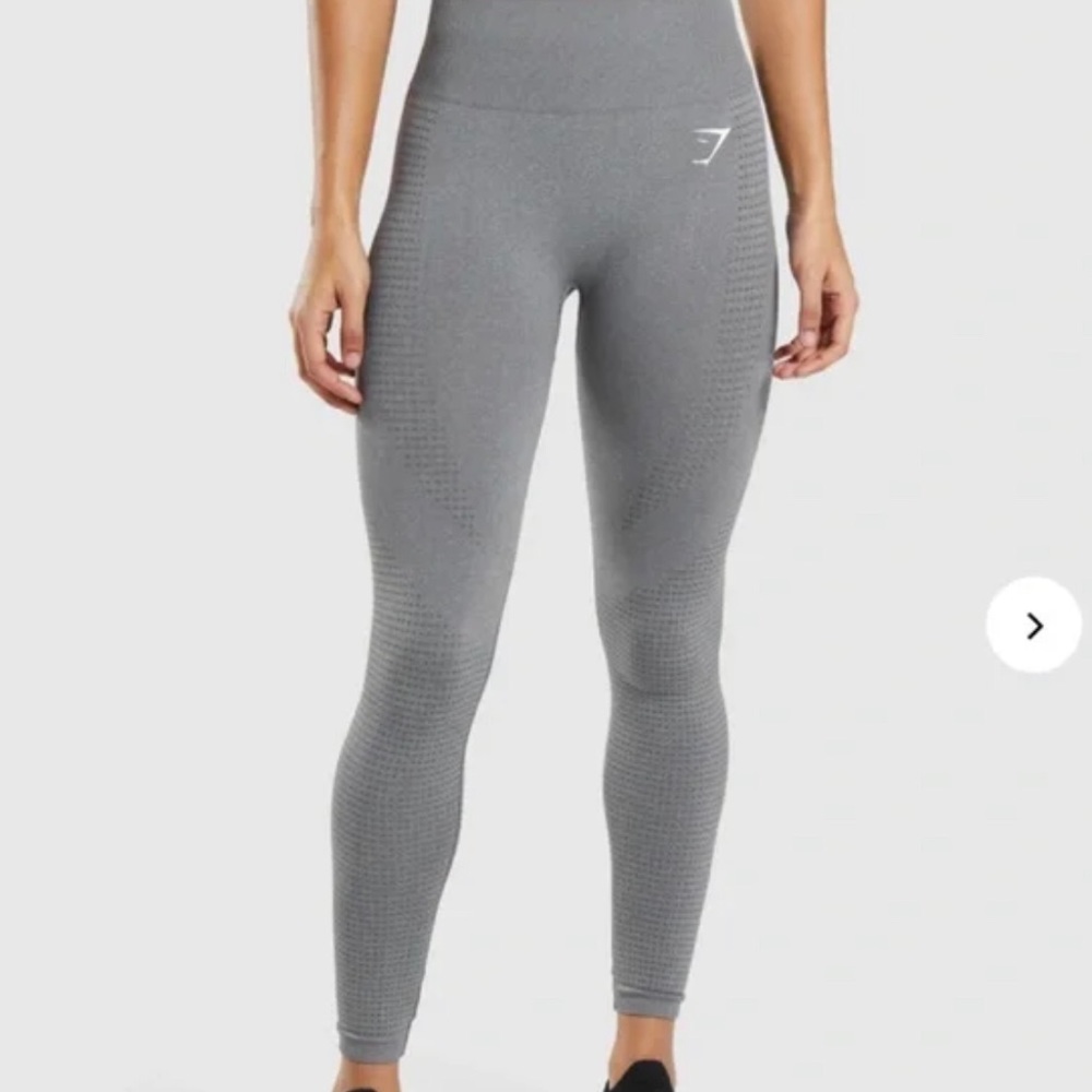 Gymshark Vital Seamless 2.0 leggings butt contour gray with logo
